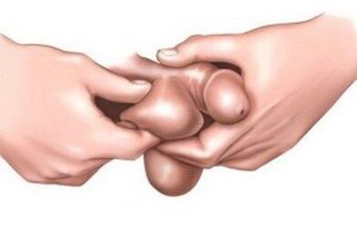 El masaje es un método eficaz para agrandar el pene.